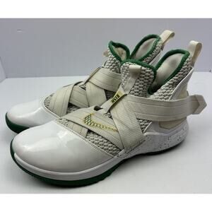 Nike LeBron Soldier 12 XII SVSM Home Edition Men’s Size 13 AO2609-100 ND IRISH
